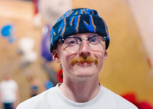 Routesetter Keegan Gudat