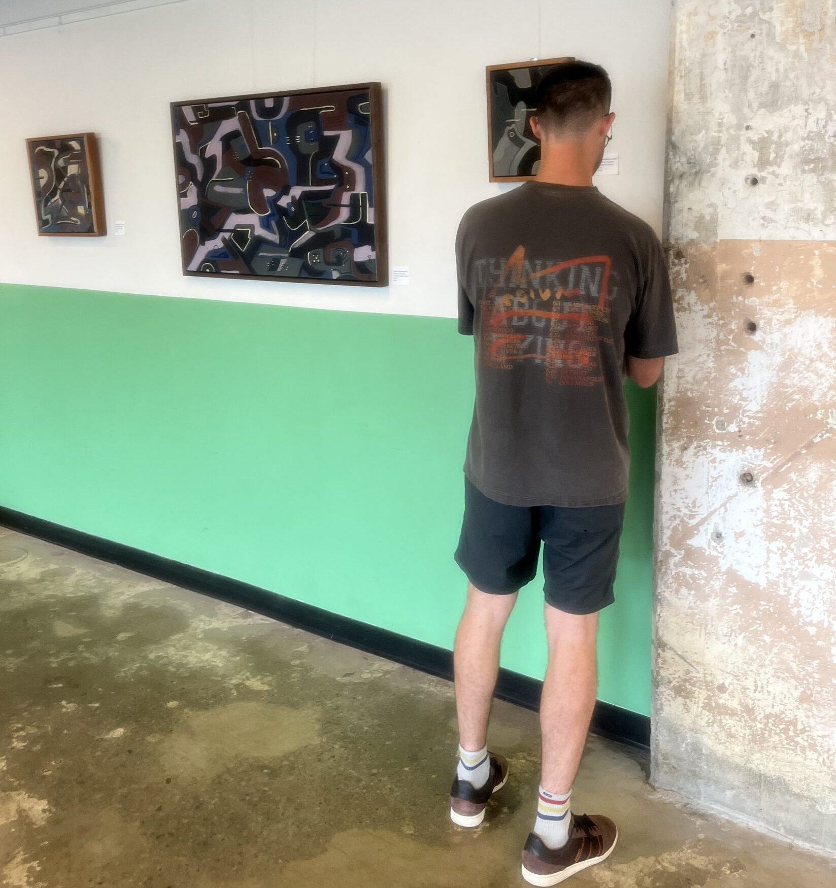 Garrett Langebartels, art at North Mass