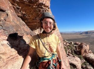 Gloria Herron, Bouldering instructor at North Mass