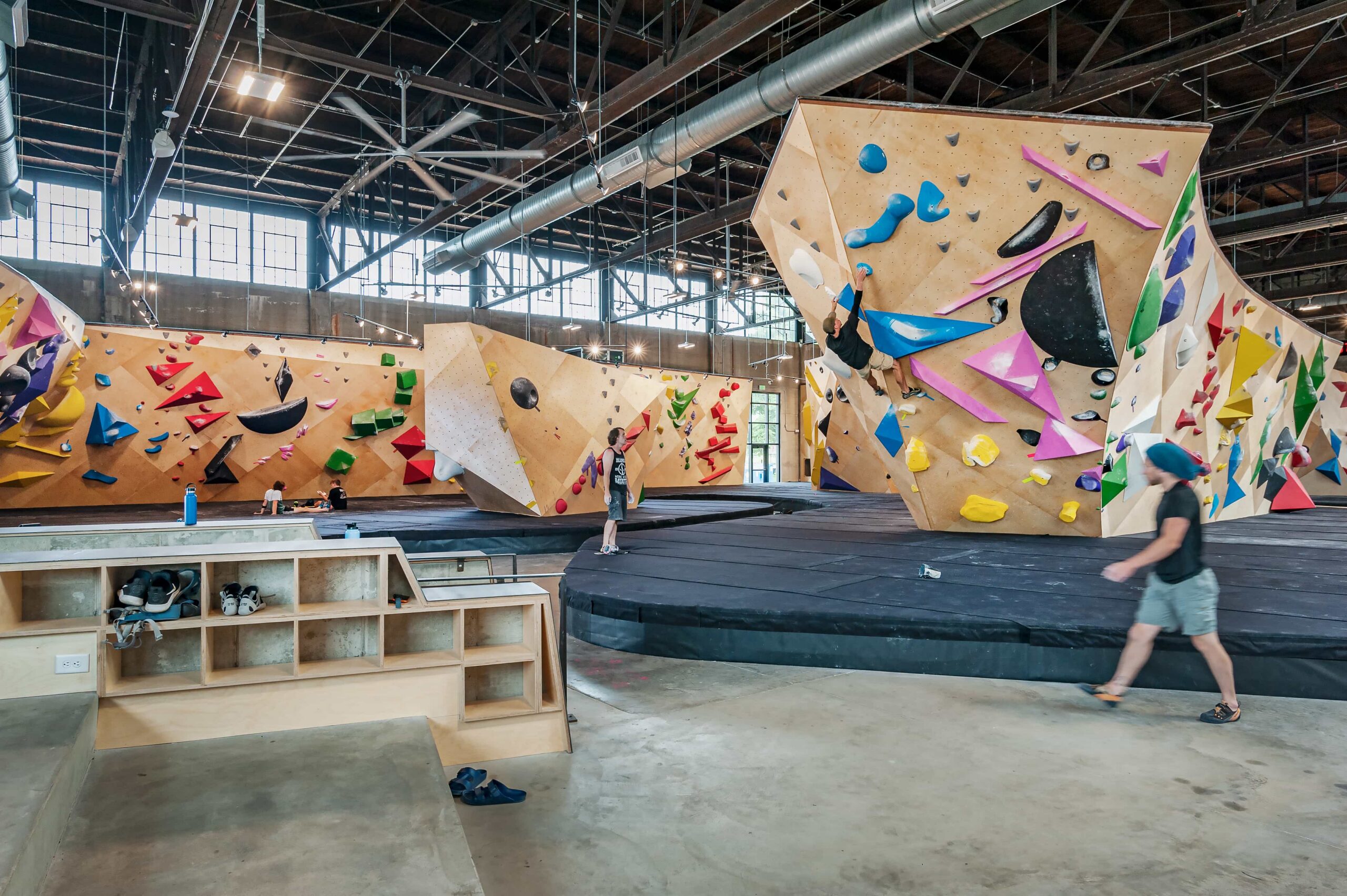Bouldering Floor at North Mass