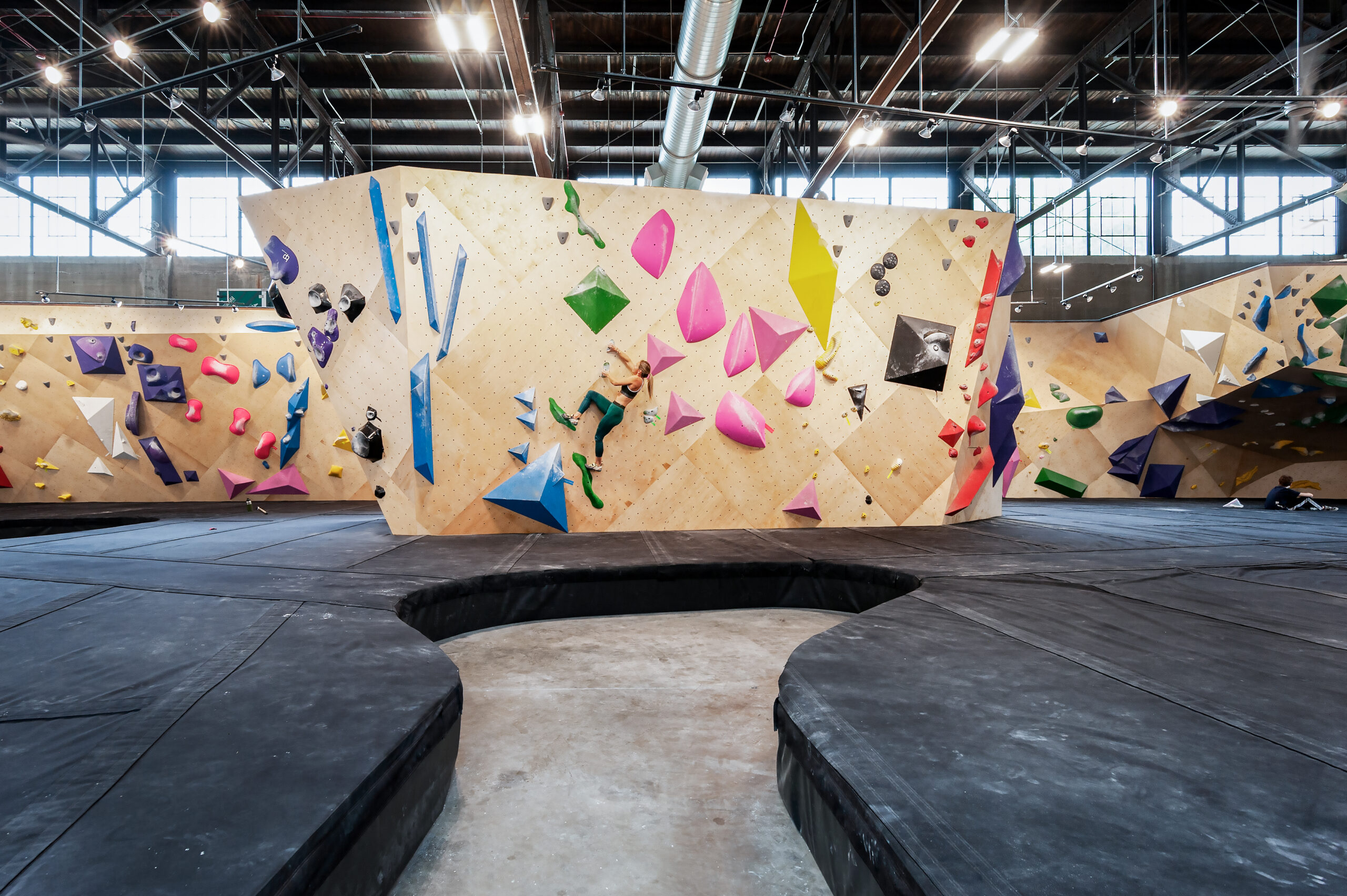 Bouldering Floor at North Mass