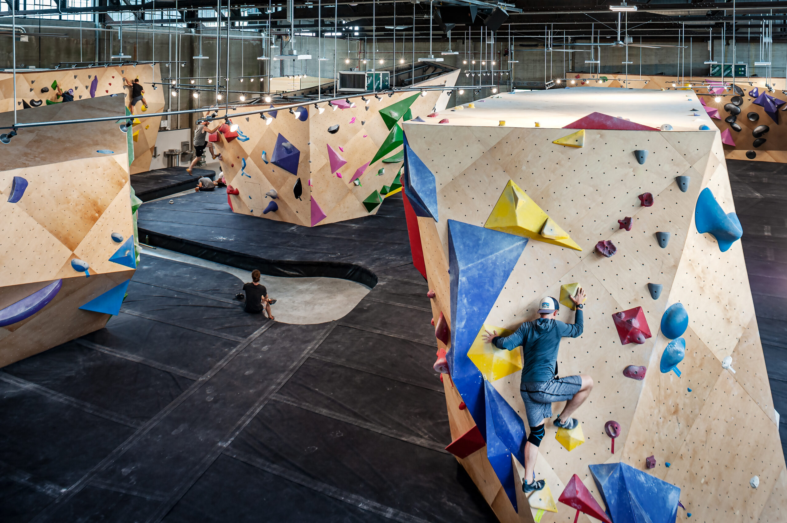 Bouldering Floor at North Mass