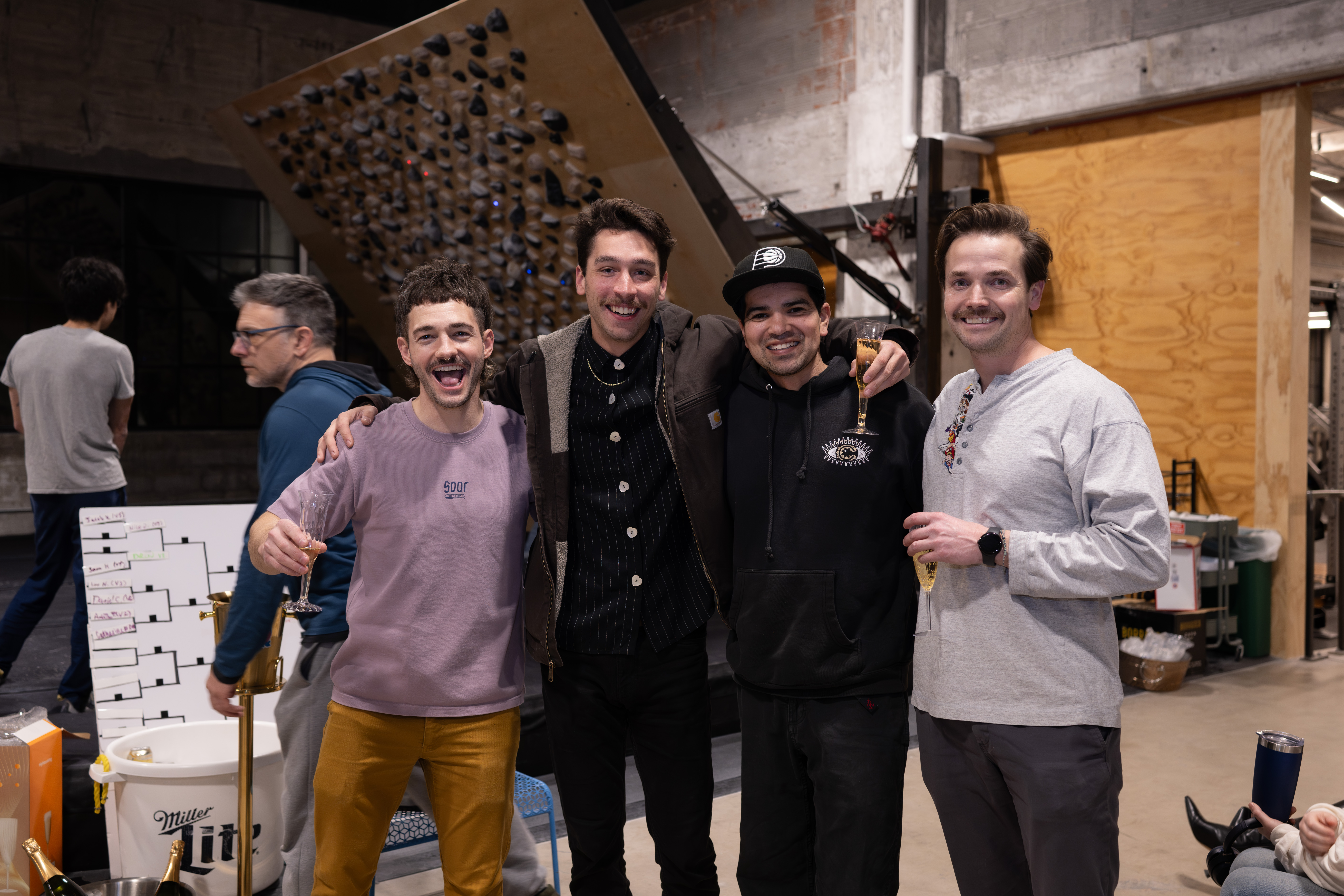 North Mass Staff at Tension Party